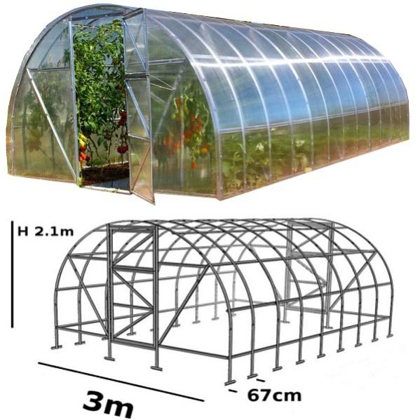 Copertura Per Tunnel Per Serra Portatile, 3 Metri, Chiusura | FindTheDeal