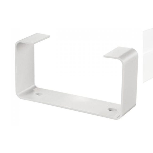 Support PVC pour conduit rectangle 60x204mm - Winflex | Leroy Merlin