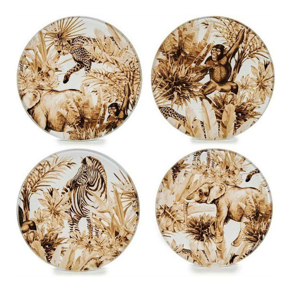 Set 'Animaux En Concert 2013' - 4 Pièces + 4 Papiers - Ft018 à Ft021 - Neuf