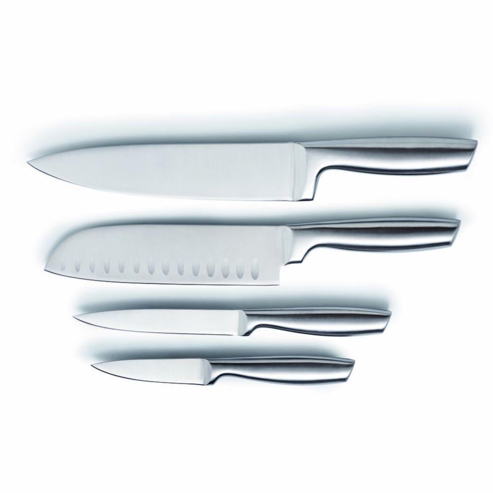 4pcs Juego De Cuchillos De Cocina, Cuchillo De Chef Profesional De