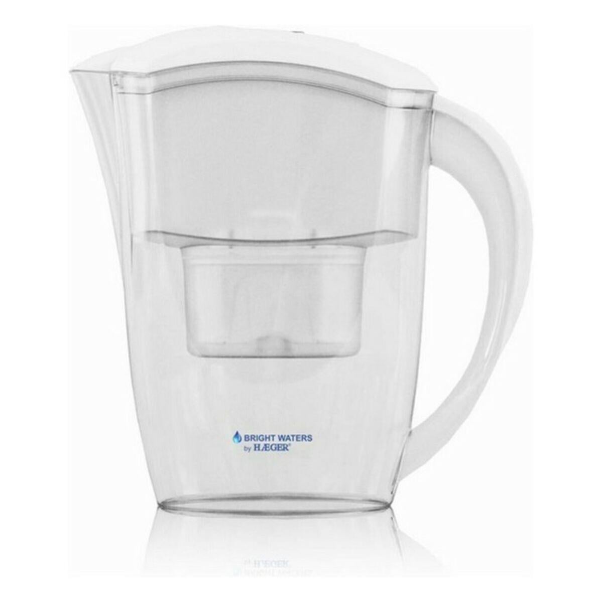 Carafe Filtrante Haeger Bright Waters Blanc (2,4 L) Leroy Merlin