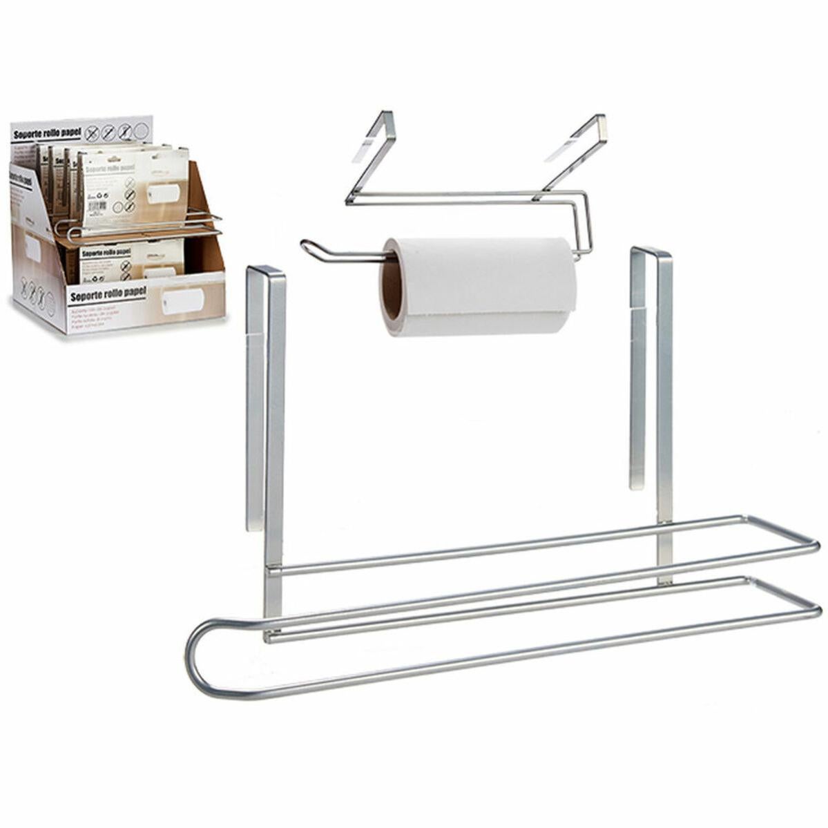 Portarotolo di Carta da Cucina Versa Acciaio (30 cm) | Leroy Merlin