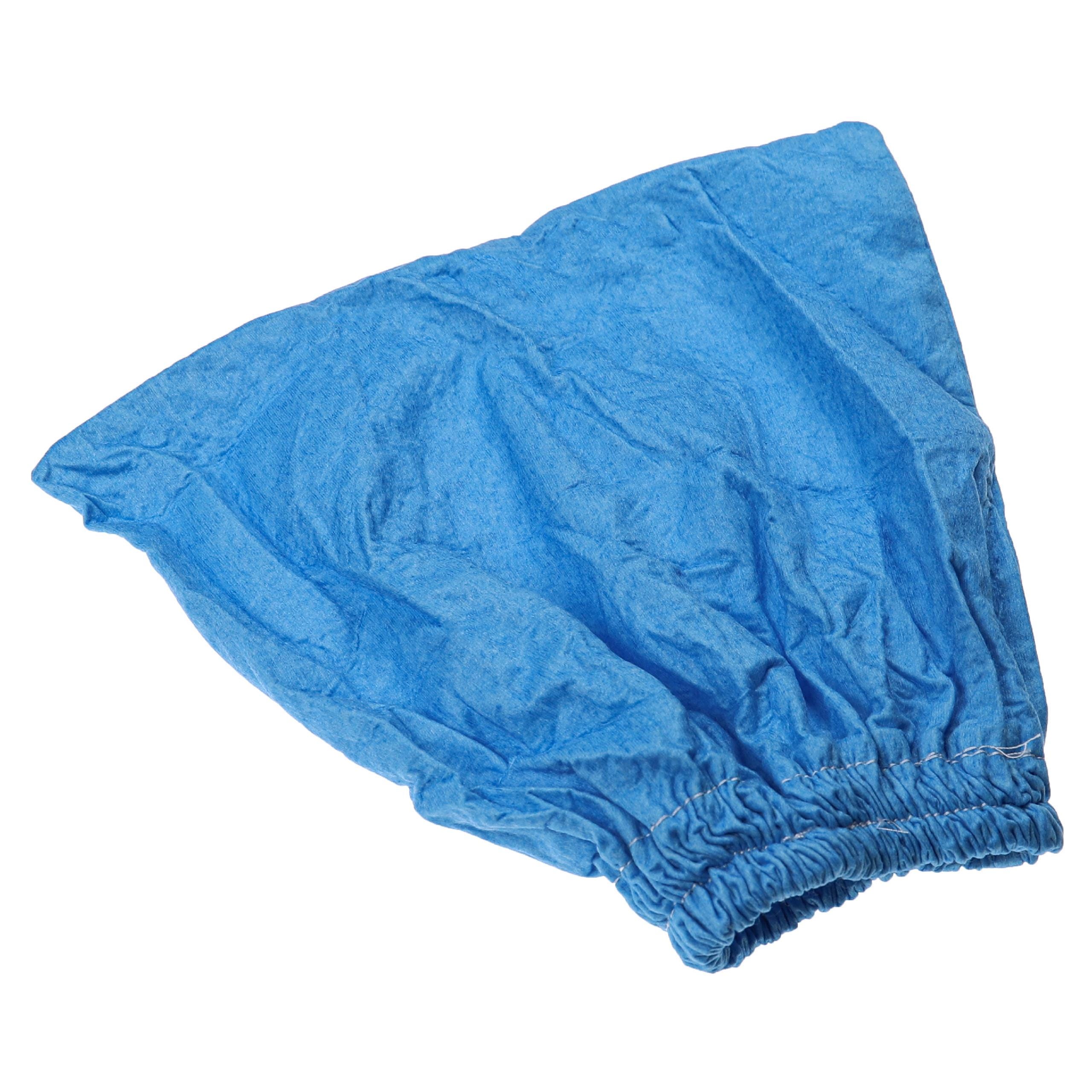 Vhbw Filtre textile compatible avec Lidl / Parkside PNTS 1500 aspirateur  sec et humide - Sac filtrant, lavable, bleu