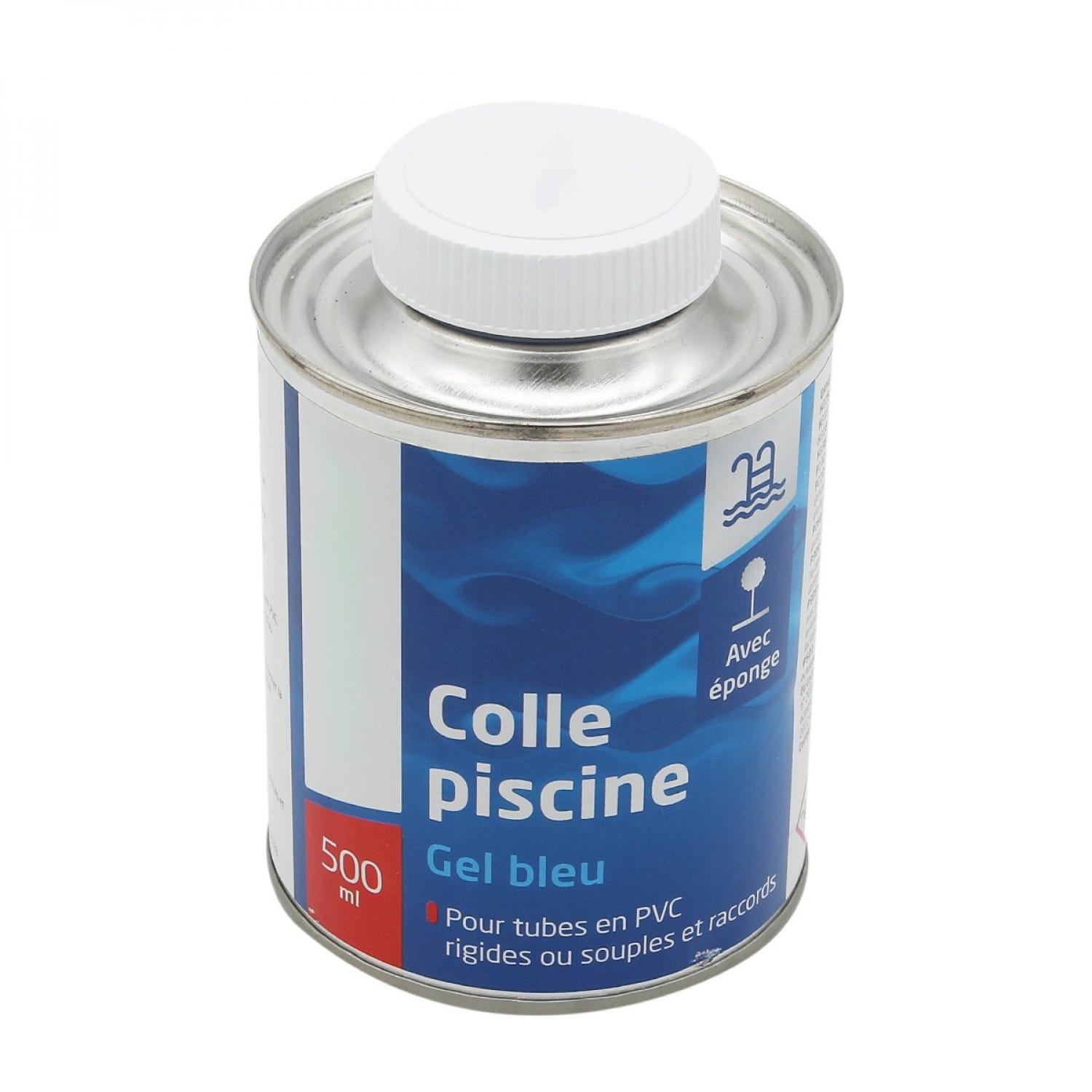 Colle PVC bleue POOL-TITE® pour tuyaux PVC (souple et rigide) - Pot de 237  ml - H2o Piscines & Spas