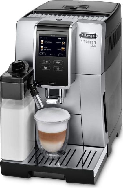 De Longhi ECAM 370.85.SB Macchina Caffè Automatica Macinacaffè e  Cappuccinatore