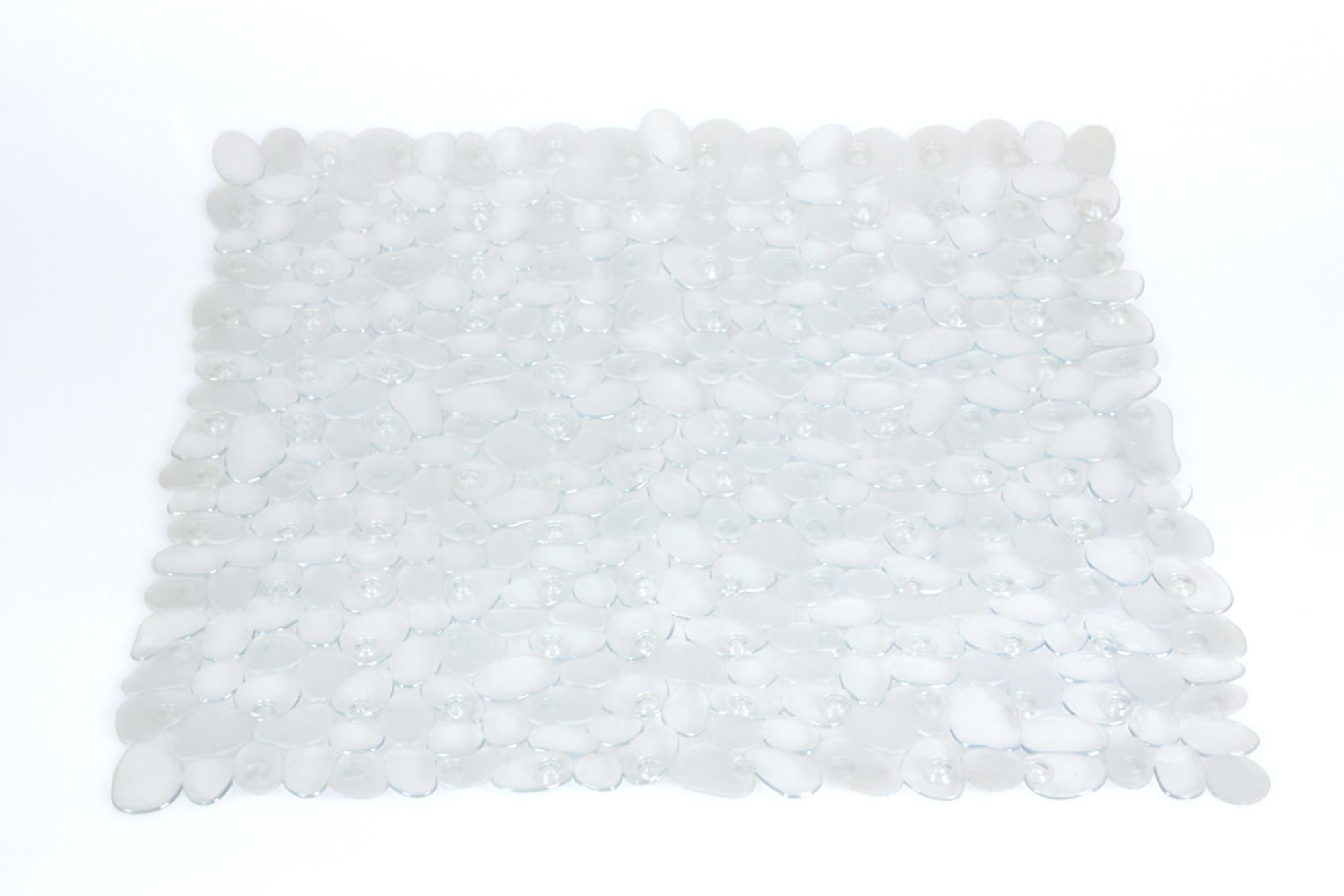 Tappetino Antiscivolo Per Vasca Da Bagno SHUCHING - 100x40 Cm, Con Ventose, Lavabile, Resistente Alla Muffa, Colore Corallo Marino