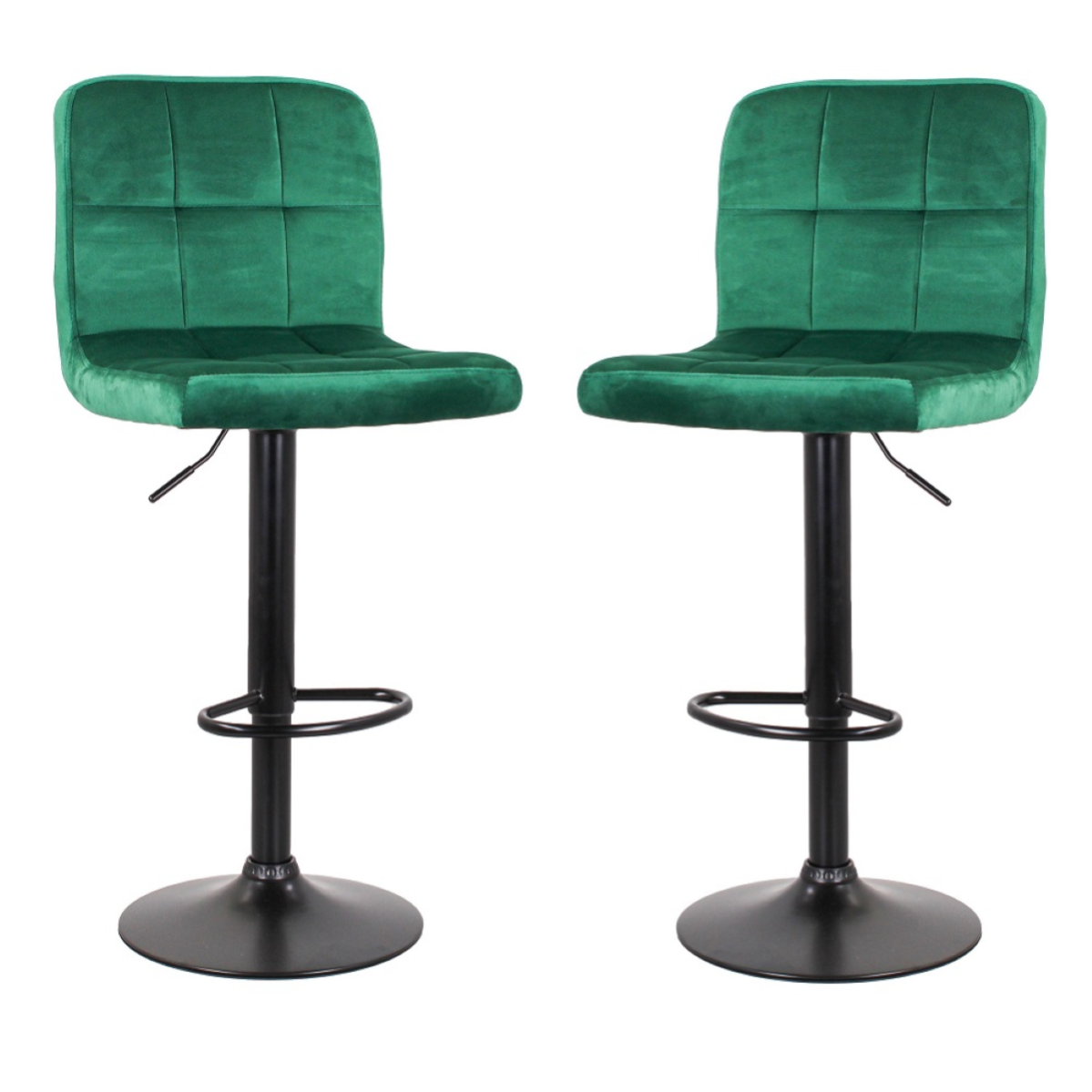 Sgabello Bar Girevole Totò Piccinni NEVADA - Regolabile In Altezza, Colore Total Black - Foto 10