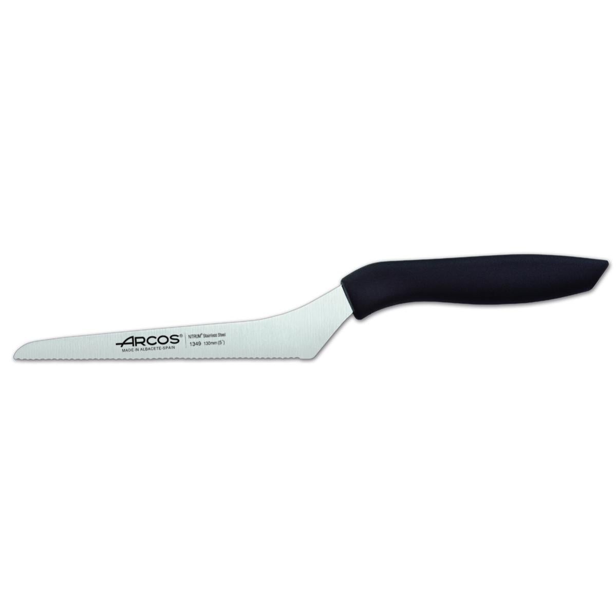 Coltello Da Macellaio Arcos Colore - Prof 241600 In Acciaio Inox Nitrum E Mango Ergonomico Polipropilene E 18 Lama Cm Coperchio Del Display 86133981