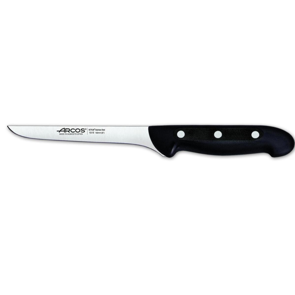 Coltello Da Cuoco Arcos Palissandro - Prof 263100 Acciaio Inox Nitrum E Mango Palissandro Con Lama 12 Cm E Cover Blade 36644339