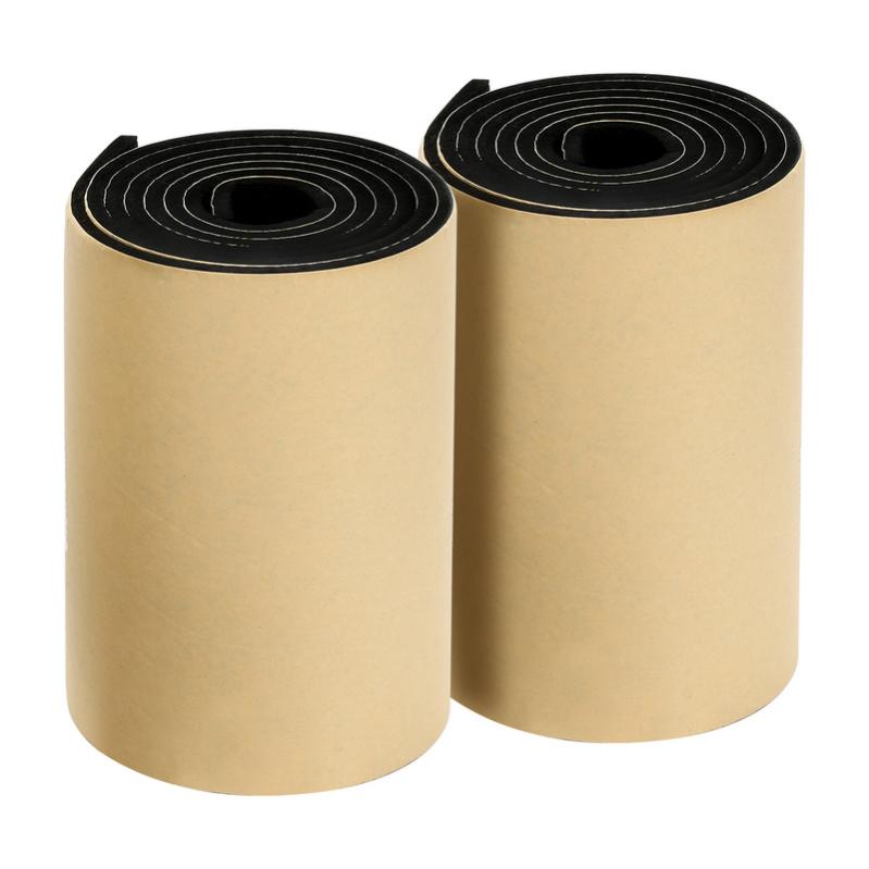 AGT Elettronica Protezione Bordo Porta Auto - 2 Listelli In Schiuma 40x15x0,6 Cm, Autoadesivi