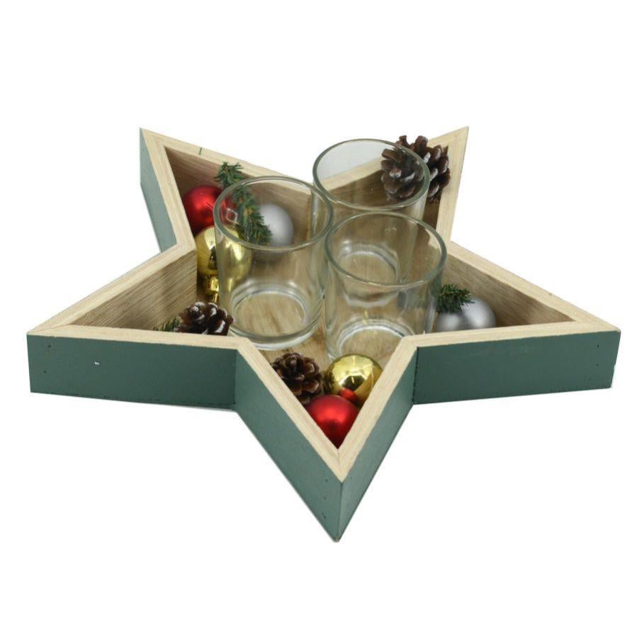 12 Portacandele In Plastica Verde Con Punta – Altezza 7.5 Cm, Per Composizioni E Decorazioni Fai Da Te - 2