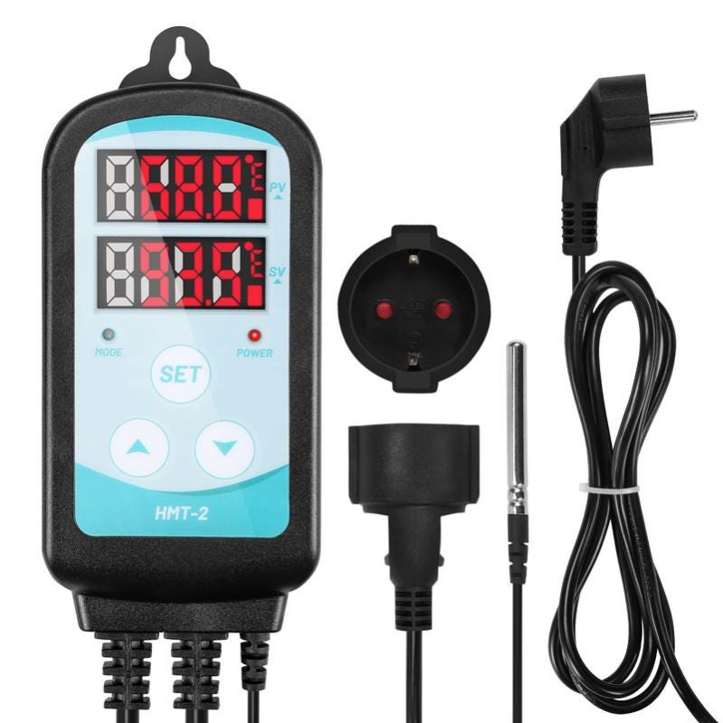 Acquista Termostato Digitale Per Incubatrice 12V 24V 110V 220V - Foto 9