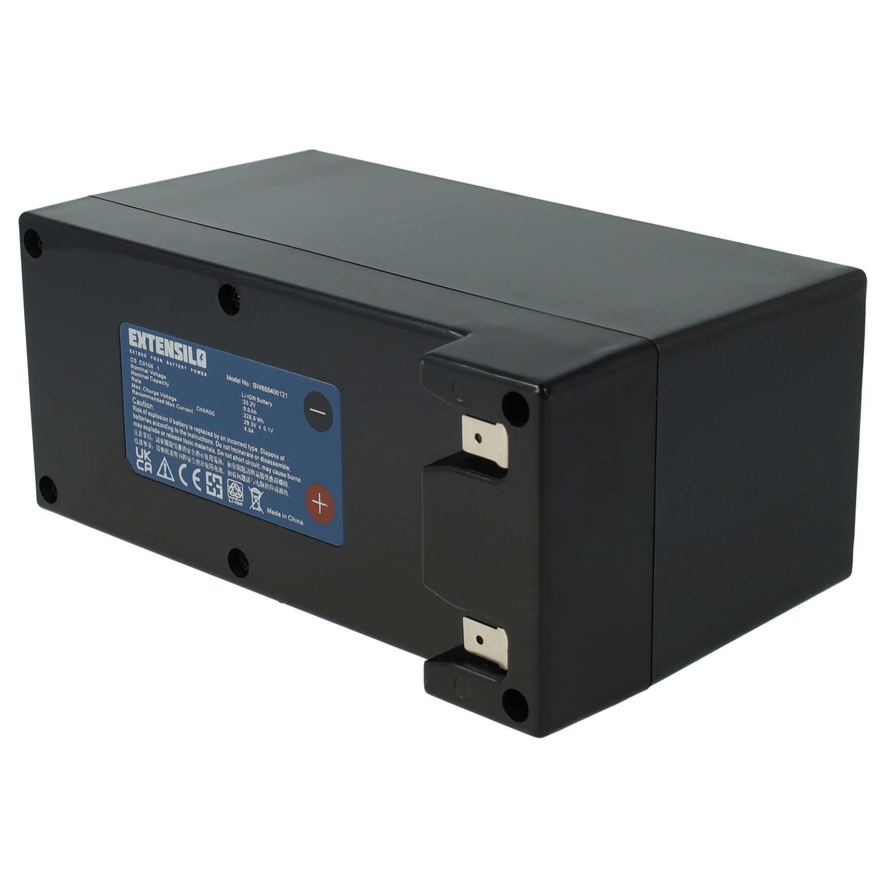 Batterie 3400mAh 25.2V Pour Robot Tondeuse Stiga Autoclip 230/230S/M3/M5/M7 | Compatible 1126-1032-01