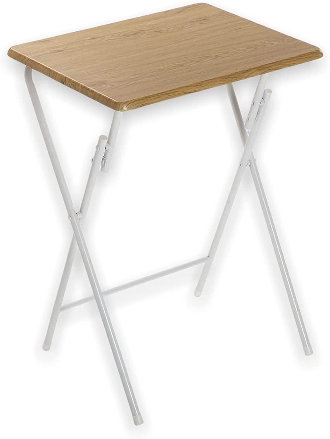 TIENDA EURASIA - Table pliante portable en MDF et métal, 37,5x47,5x65,5 ...