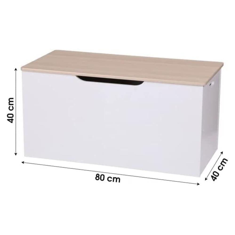 TIENDA EURASIA® de Almacenaje para Juguetes - Madera 80 x 40 40 cm | Leroy Merlin