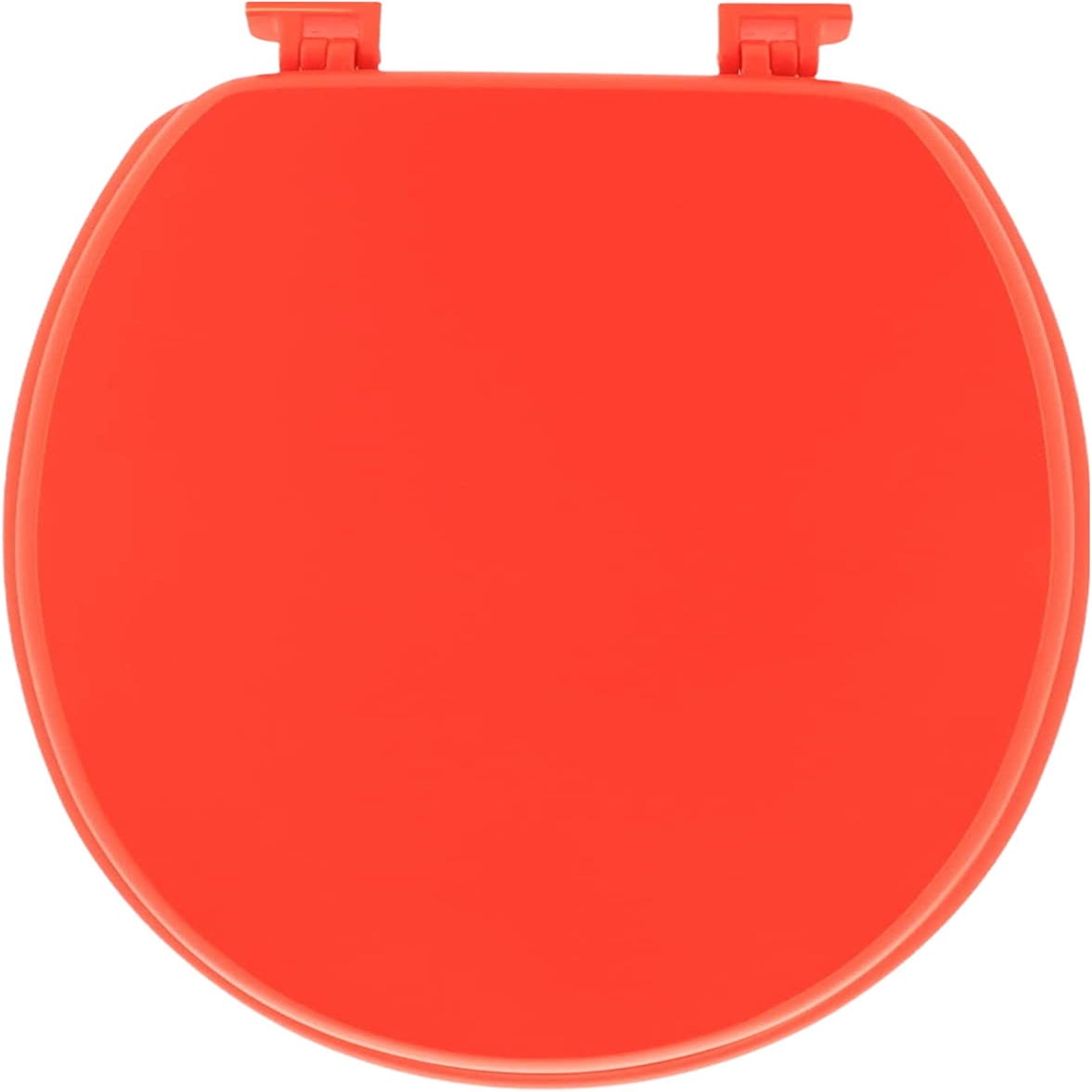 TIENDA EURASIA® Tapa WC Universal, Color Liso, Fabricada en MDF con  Bisagras de Plastico, 43,5 x 37,5 cm