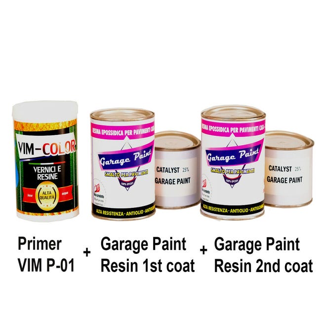 Pintura Epoxi 2 Componentes Para Suelos De Garajes y Naves - Artespray
