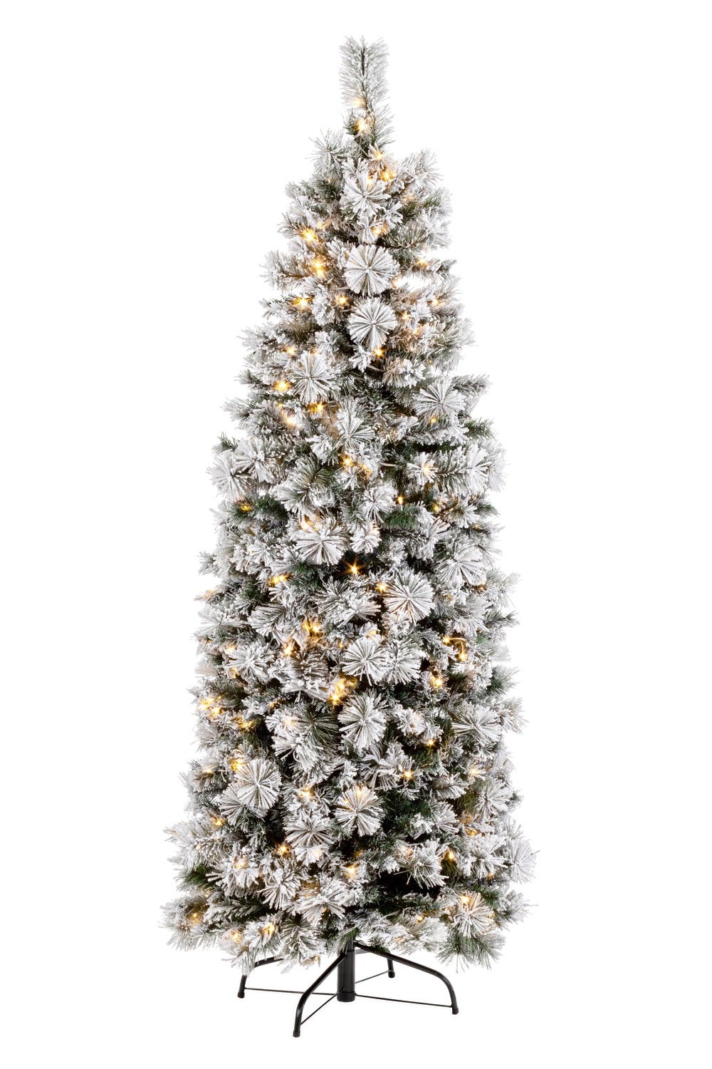 ALBERO DI NATALE 210cm - SLIM VERDE - 2700 LED INTEGRATI