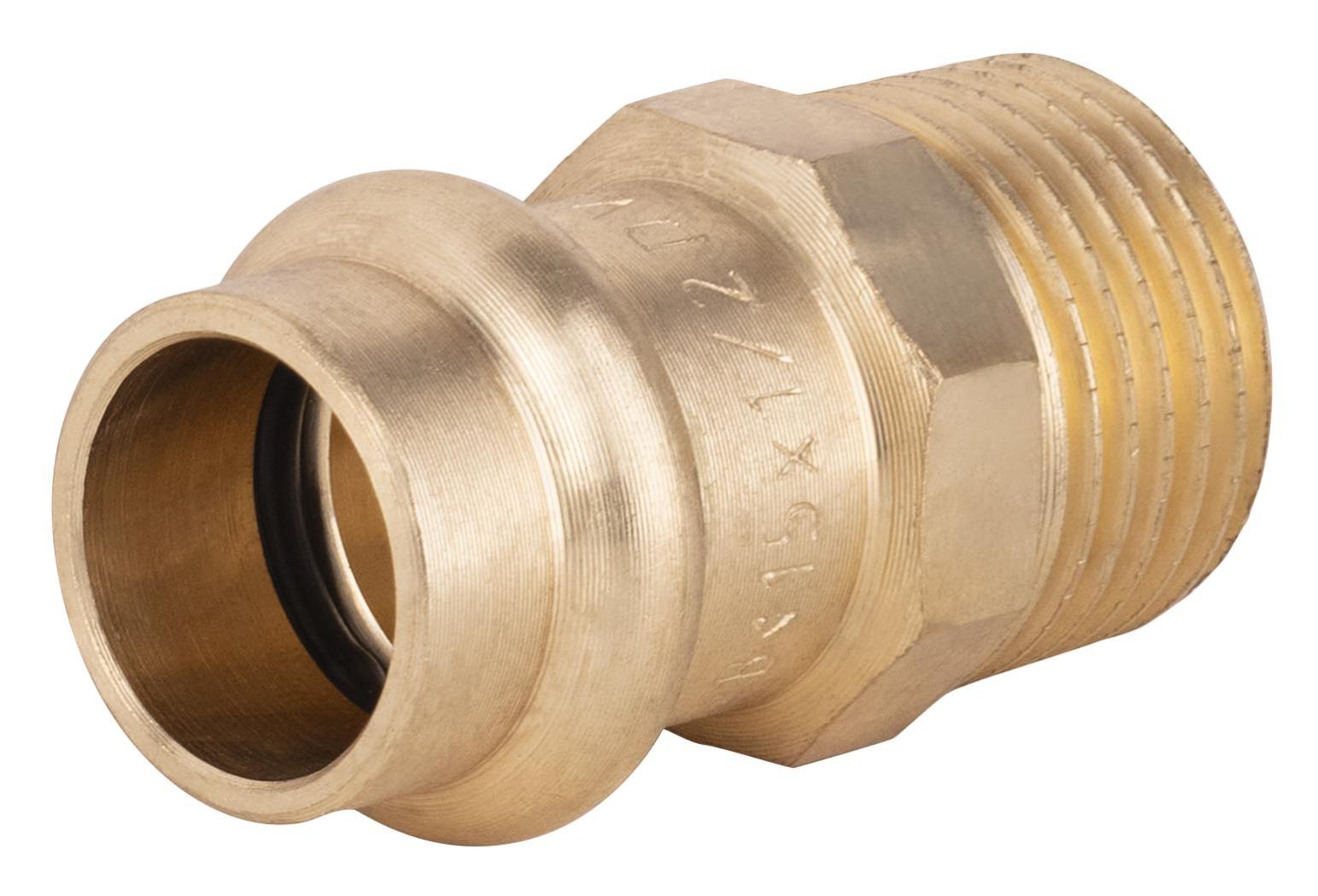 Raccord Cuivre à Sertir Ø15 Mâle 15x21 Leroy Merlin