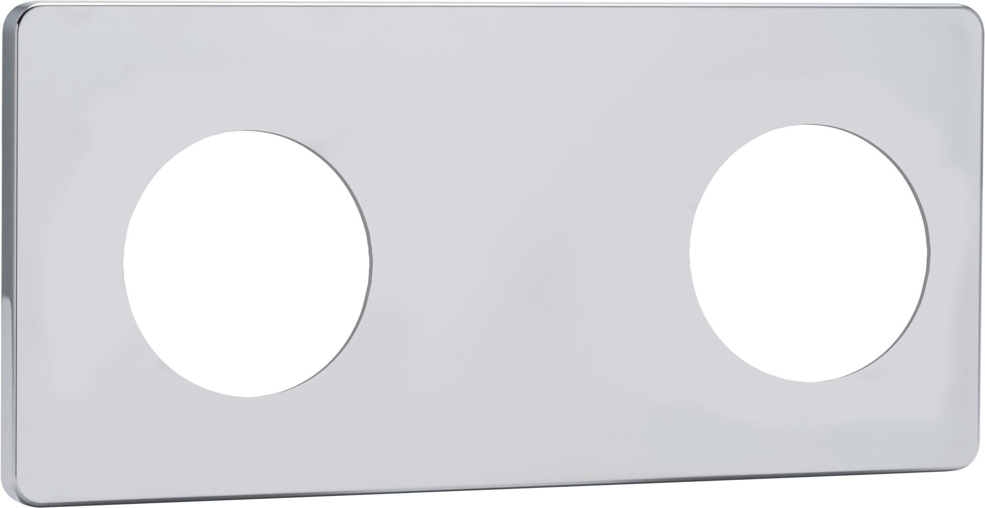 Coperchio In ABS Cromato Ghidini - Ricambio Per Articoli 360A-365-369