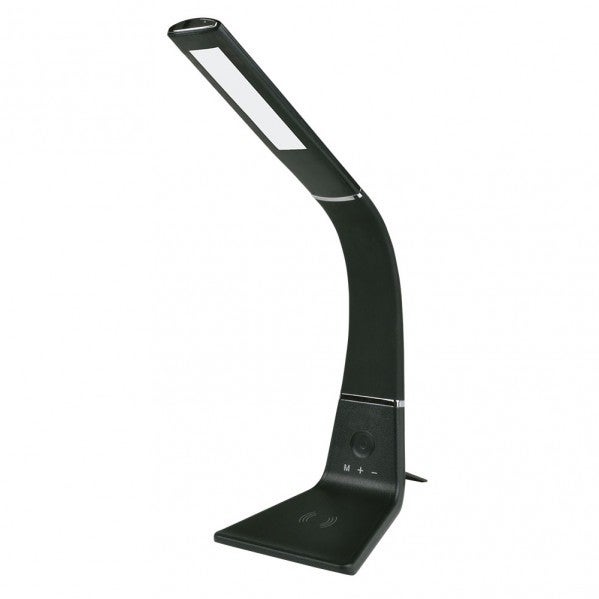 Flexo flexible kodonita 5w negro cromo con cargador móvil