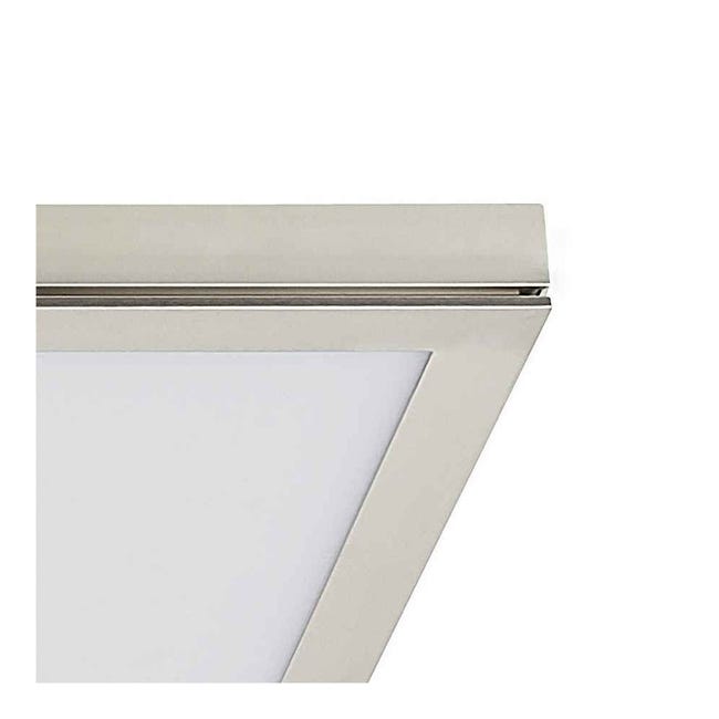 ▷ Panel LED Superficie 48w 50x50cm Níquel - AtrapatuLED
