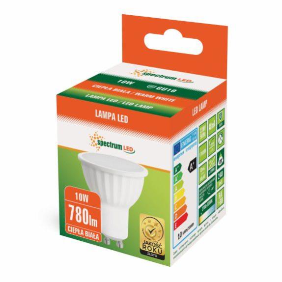 AMPOULE LED 10W CHAUDE GU10 230V WOJ+13256 Leroy Merlin