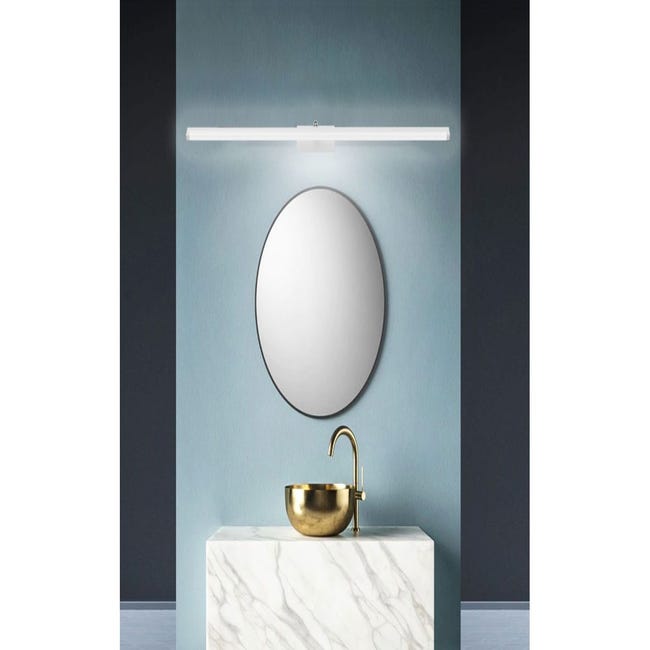 Applique pour miroir LED EVOK IP44 Lampe Murale luminaires Modernes 18W  1440lm 4000K Applique Salle de Bains (53 * 5 * 10cm)