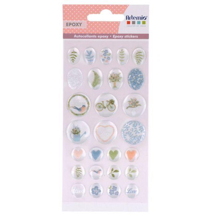 Gxdqxxd Assortimento Di Adesivi Trasparenti In Resina Epossidica - Foto 10