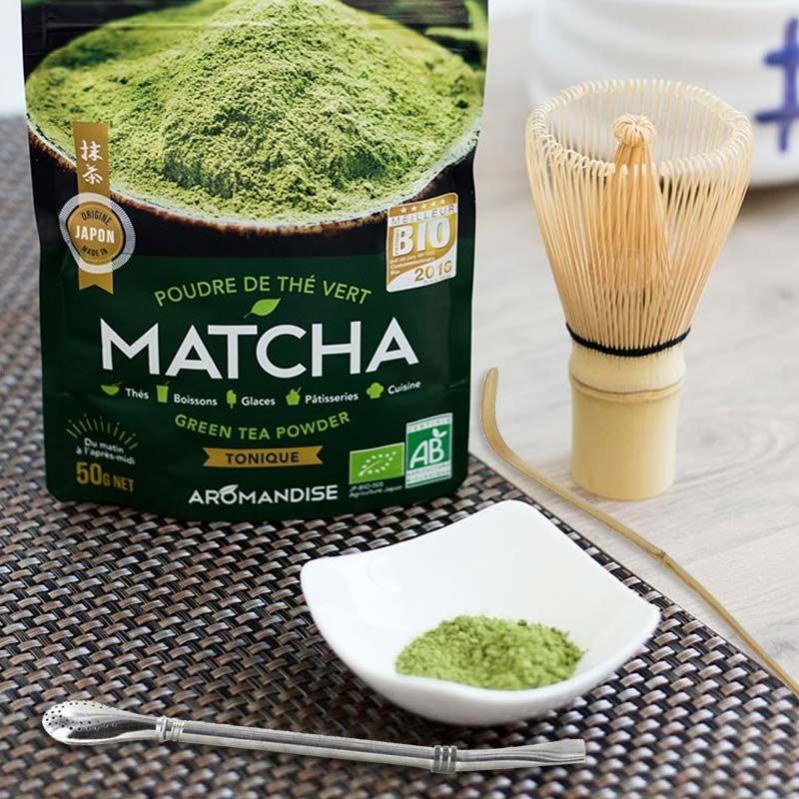 Frullino per preparazione tè Matcha - Erboristeria Demetra
