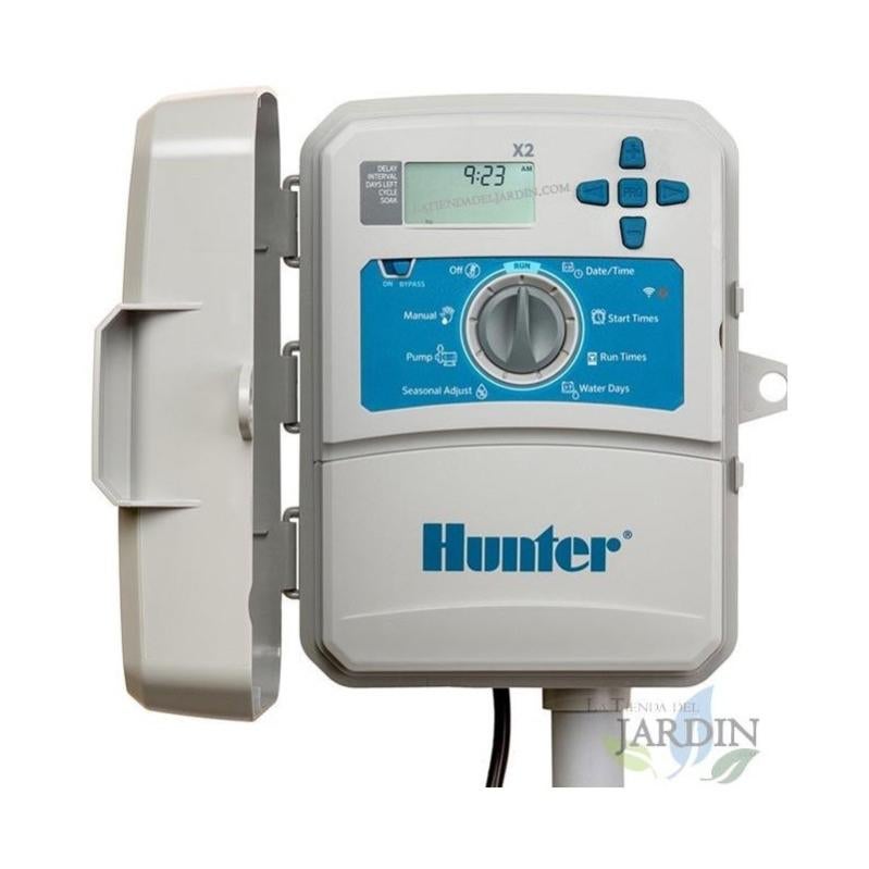 Programmateur d'arrosage Hunter X2, 6 zones extérieures Leroy Merlin