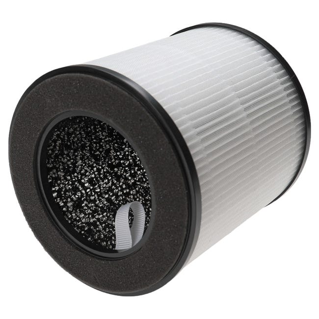 filtre à charbon actif avec combinaison de filtres HEPA H13 pour
