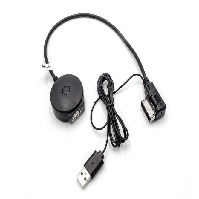 Vhbw Adattatore USB Bluetooth, MMI-AMI 2G compatibile con Auto VW Polo,  Scirocco, Sharan, Tiguan, Touareg, Touran, T5