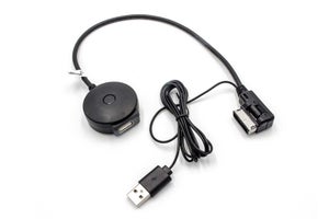 Vhbw Adaptateur pour autoradio compatible avec VW Sharan 2 (2010+), T5  Caravelle/Multivan (2005+) autos, véhicules - 4 broches avec prise USB