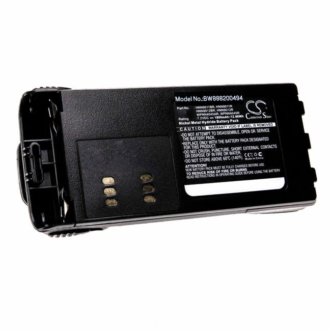 Vhbw Batteria Sostituisce Motorola PMNN4253B Per Radio (1800mAh - Foto 9