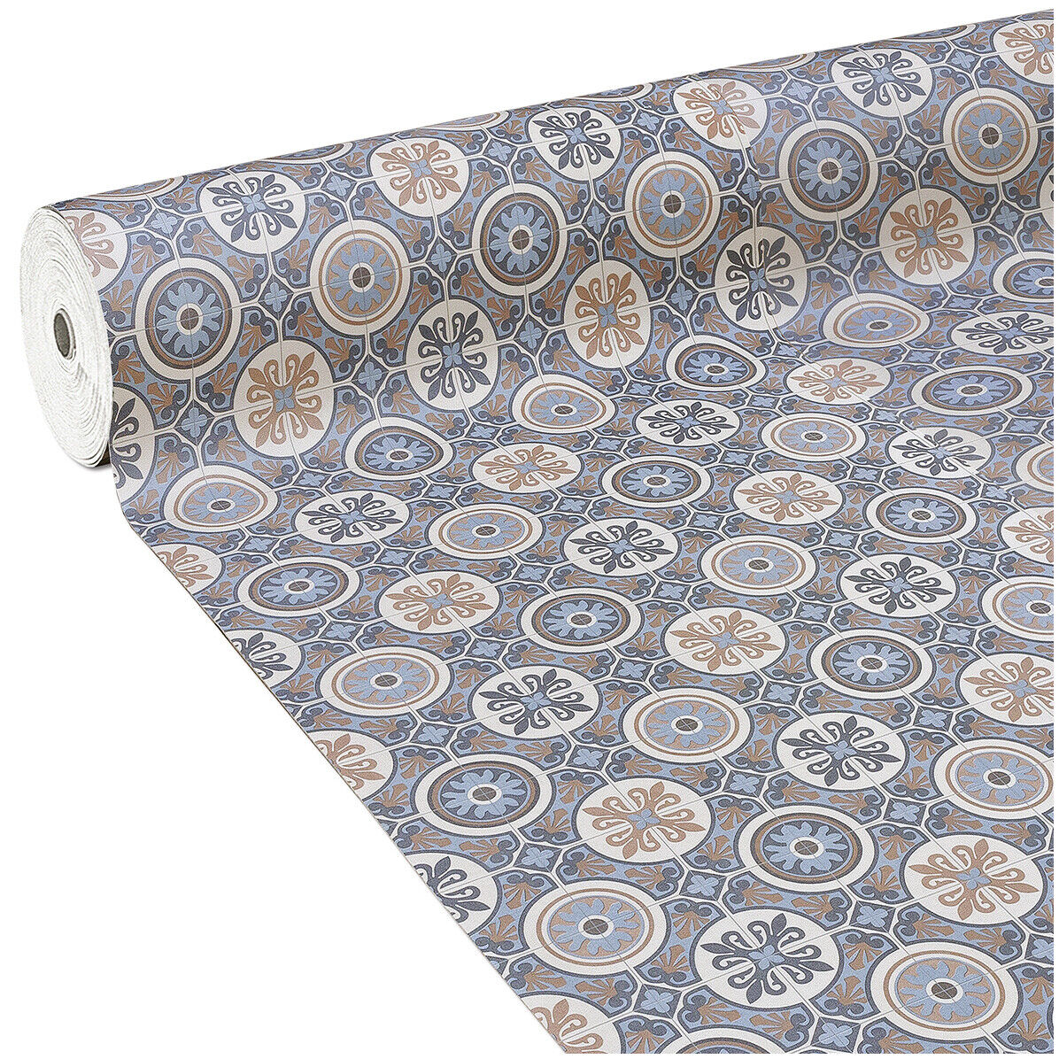 Pavimento Rivestimento Pvc Al Metro H100 Su Misura Resistente Flessibile Design Legno Chiaro Bianco C 91147184