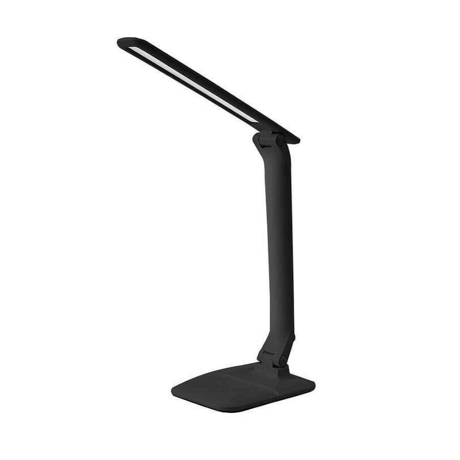 Lampada Scrivania LED Pieghevole In Alluminio – Ricarica Wireless, 5 Livelli Di Luminosità, Timer 30/60 Min, Per Studio, Ufficio E Tatuaggi
