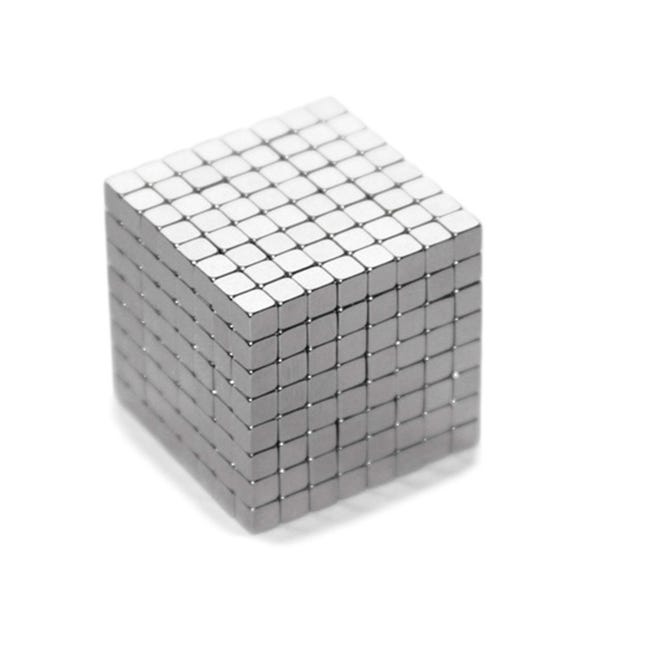 Aimant néodyme cube 5mm capacité d'adhérence: 1,1 kg - RETIF