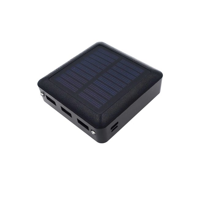 Batterie Externe Compacte Rechargeable Solaire & USB – Triple