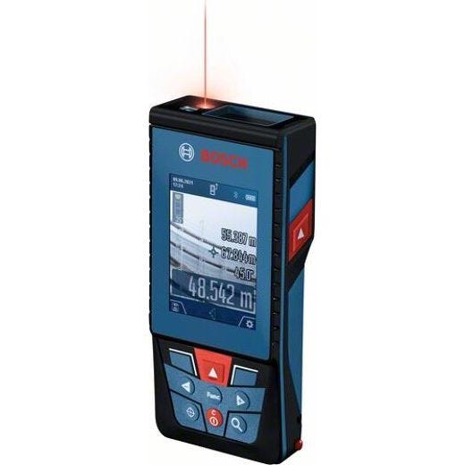 0601072V00, Télémètre laser Bosch d'une portée de 0,05 → 50m 1,5 mm  Impérial, Métrique