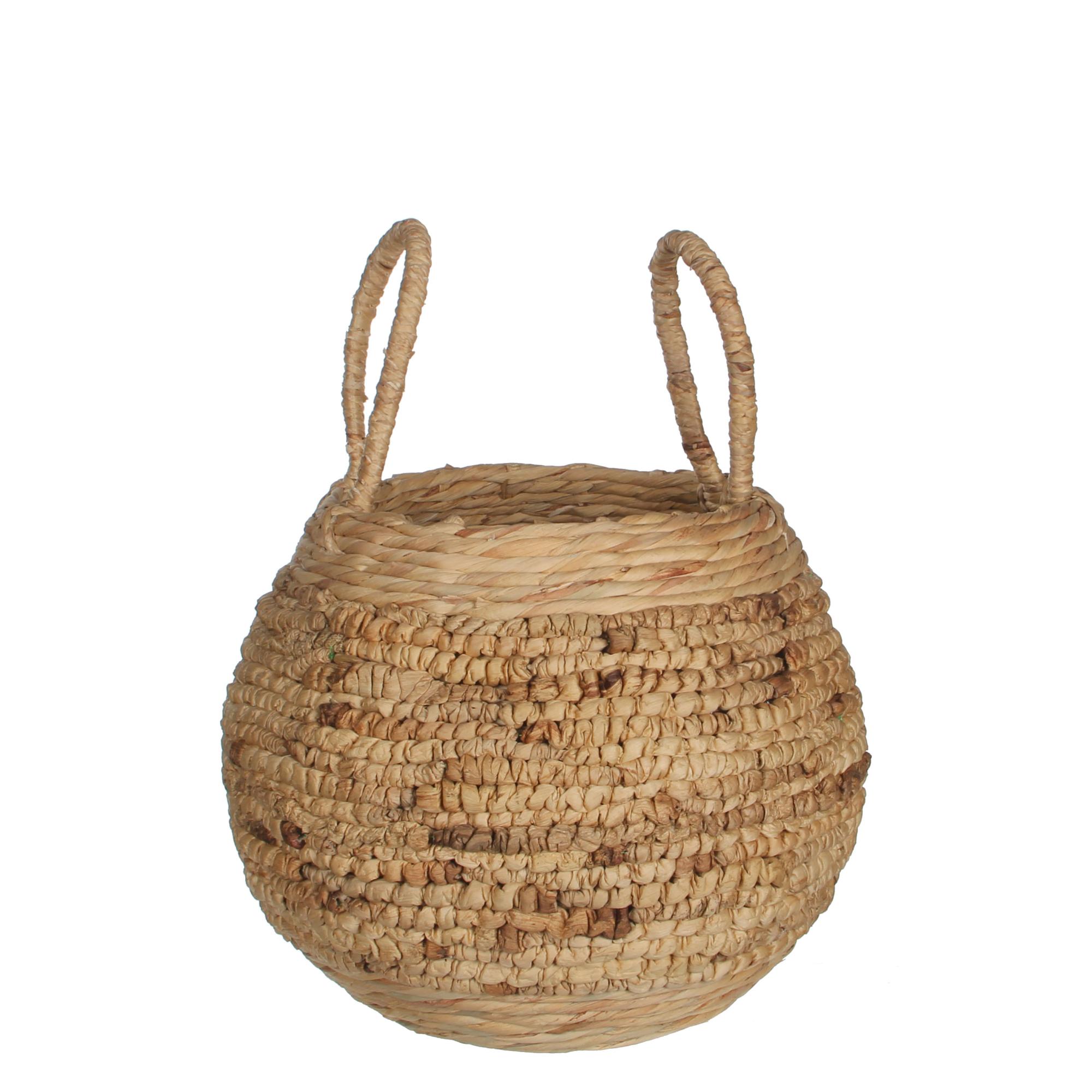 Panier de rangement en jacinthe d