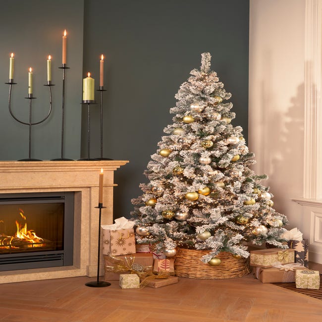 Luca Lighting Guirlande lumineuse de Noël - extérieur - 576 lumières blanc  très chaud