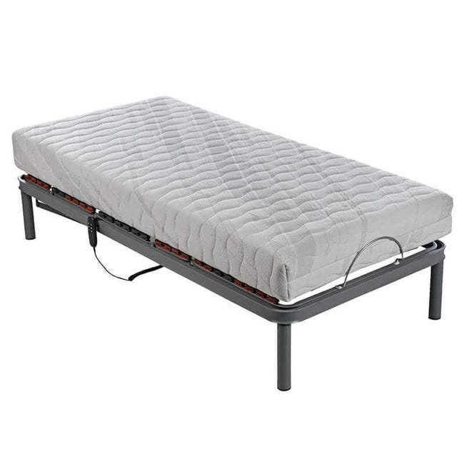 Pack colchón articulado Pikolin confortcel perfilado + Cama somier  articulada 5 planos eléctrico Pikolin - 105x190 cm
