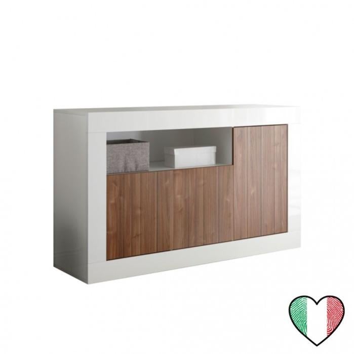 Stilprojectstore Credenza Buffet soggiorno Laccato Bianco, 3 ante