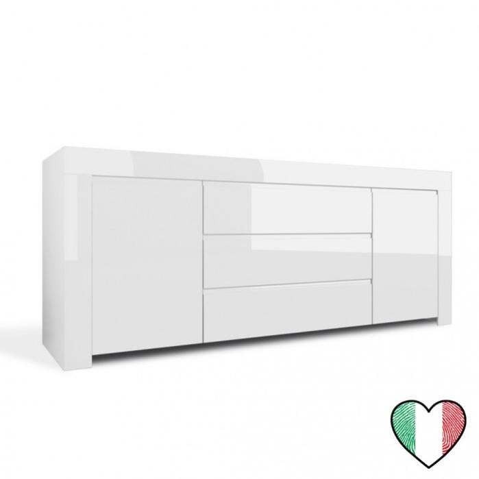 Stilprojectstore Credenza Buffet soggiorno 2 ante 3 cassetti Laccato