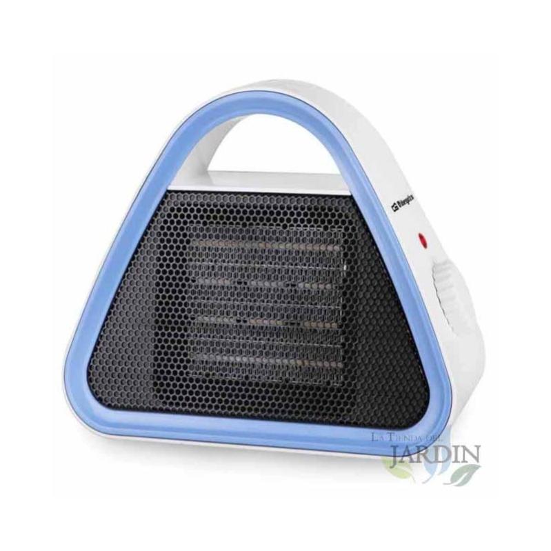 Chauffage Céramique Orbegozo CR 5017 - 1500W, Thermostat Réglable, Ventilateur - Noir