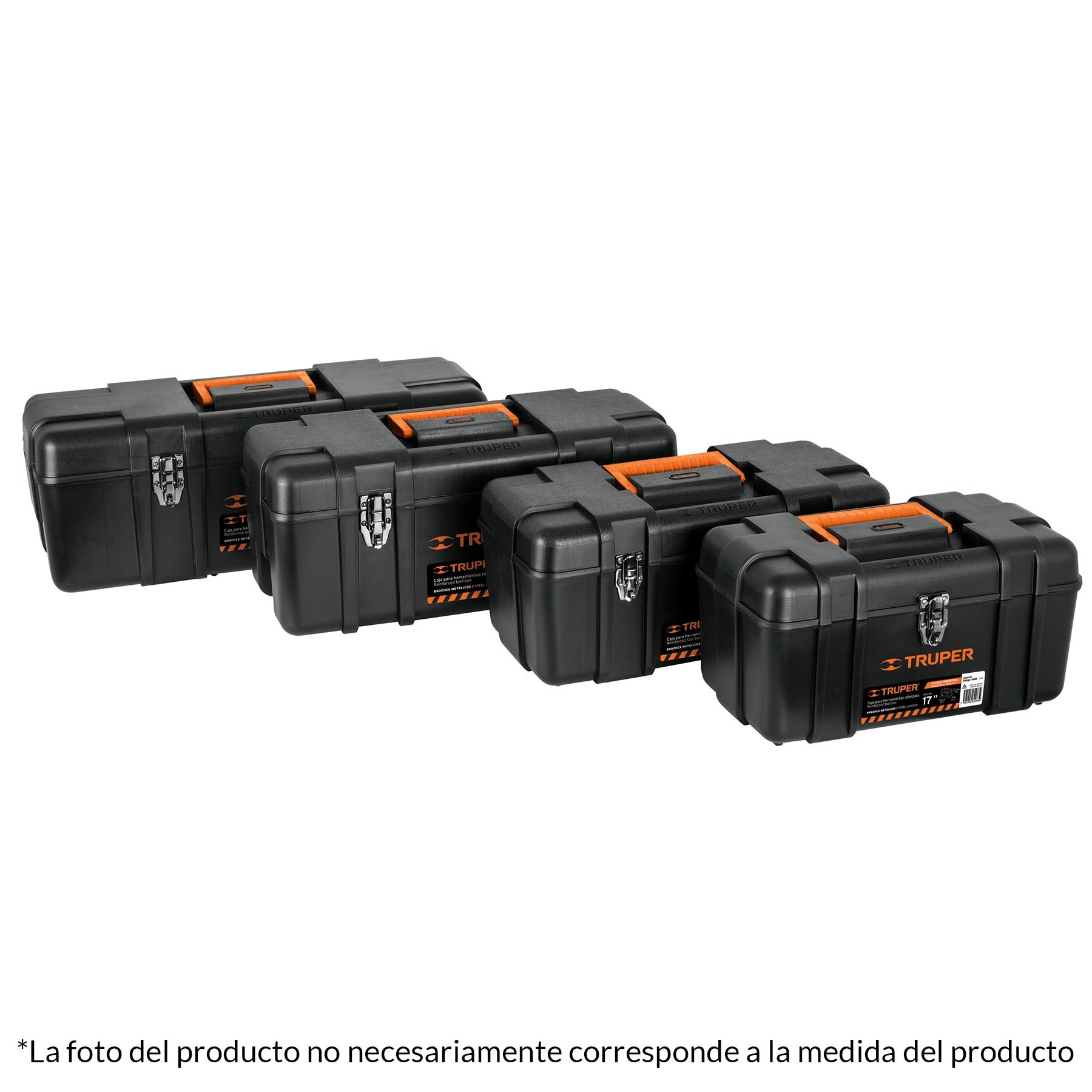 Tecnología Enmarañarse Factor malo TRUPER - Caja para herramienta, plástica 66cm, industrial | Leroy Merlin