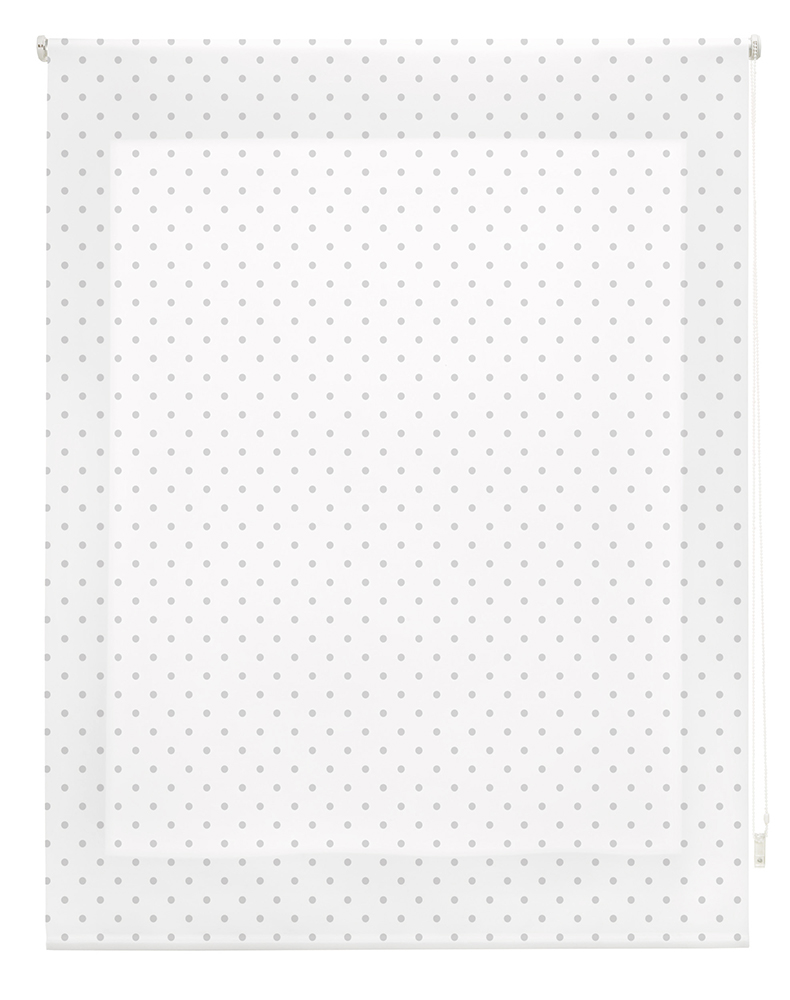 Tenda a rullo happystor motas stampa digitale fantasia blanco-gris 180x250cm