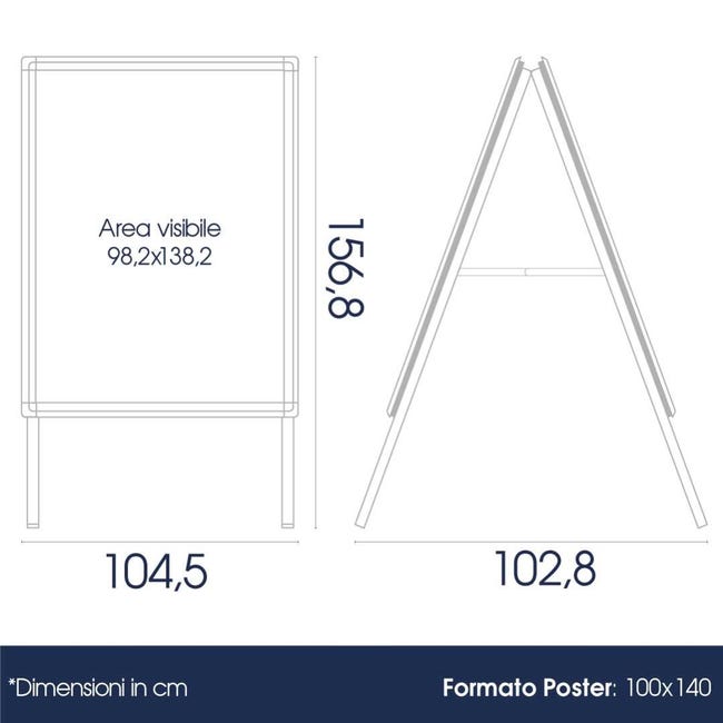 Cavalletto pieghevole in metallo leggero regolabile per poster, cartelli di nozze, foto, altezza 150 cm, colore oro, portatile, cavalletto da pavimento per esposizione di pittura Cavalletto pieghevole in metallo leggero regolabile per poster, cartelli di nozze, foto, altezza 150 cm, colore oro, portatile, cavalletto da pavimento per esposizione di pittura