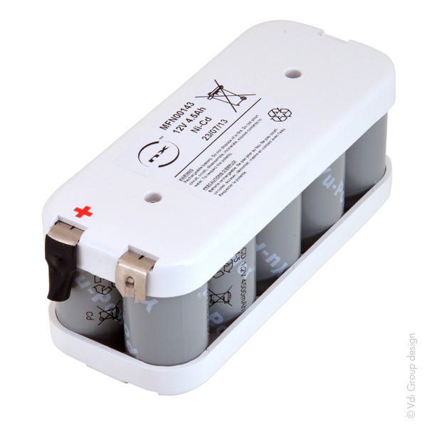 Batterie Nicd 10x D HD 10S1P ST2 12V 5Ah COSSE